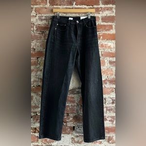 American eagle black denim jeans boyfriend